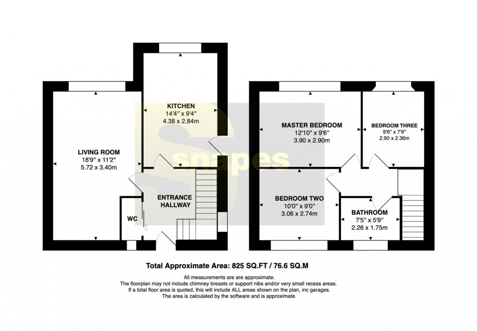 Floorplan for Turves Road, Cheadle Hulme, SK8