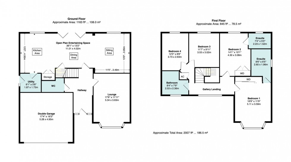 Floorplan for York Gardens, Woodford, SK7