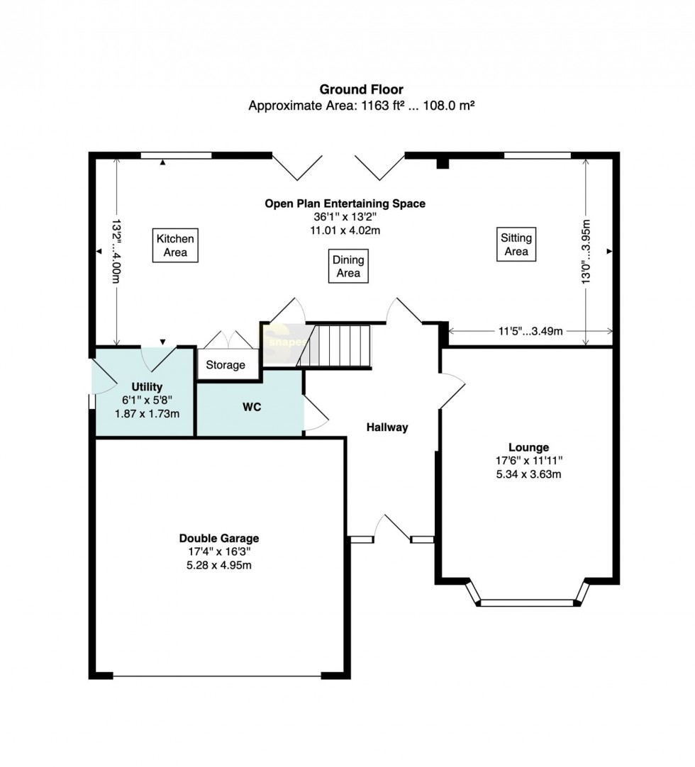 Floorplan for York Gardens, Woodford, SK7