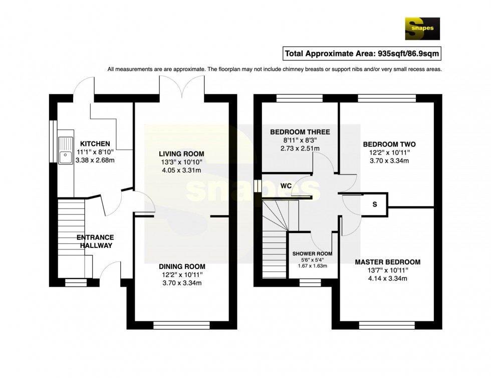 Floorplan for Queens Road, Cheadle Hulme, SK8